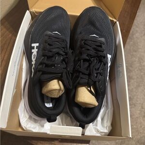 NIB Hoka Black Athletic Sneakers